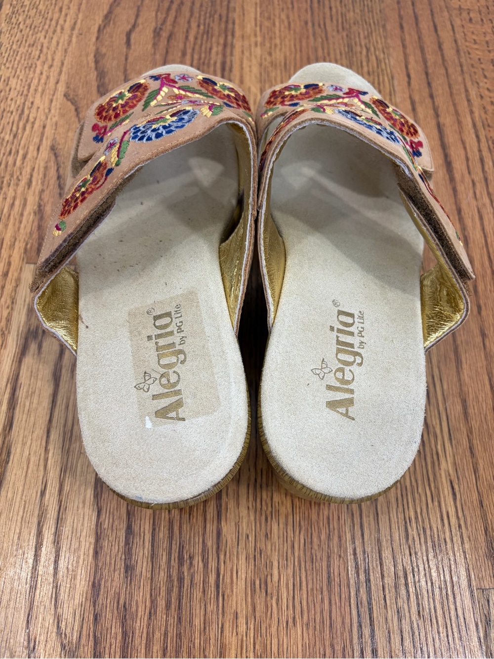 Alegria Embroidered Slide Clogs (39) - Picture 8 of 10
